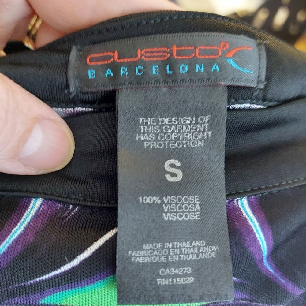 Custo Barcelona multicolored Lipgloss mini dress - Picture 5 of 11